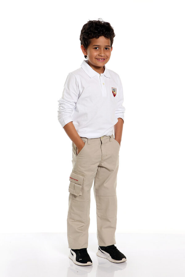 Polo Masculina Piquet Manga Longa